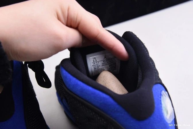 13 Hyper Black Royal Jordan Retro 414571- 714 Trendy 1219